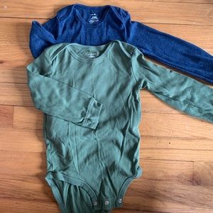 Carter’s long sleeve onesies